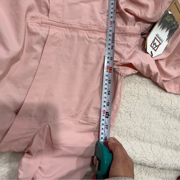 Avalanche Pink Lightweight Hooded Windbreaker Jacket • Zip Pockets • Size S - Picture 13 of 14